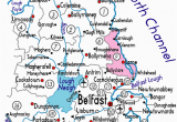 Map Of northern Ireland Showing Counties Map Of Larne In northern Ireland Useful Information About Larne