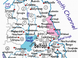 Map Of northern Ireland Showing Counties Map Of Larne In northern Ireland Useful Information About Larne