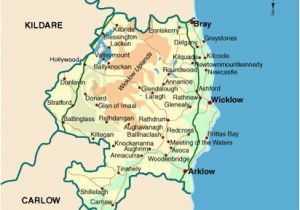 Map Of northern Ireland Showing towns Map Of County Wicklow Local Enterprise Office Wicklow