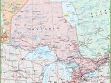 Map Of northern Ontario Canada Map Of Ontario with Cities and towns