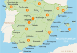 Map Of northern Spain and France Map Of Spain Spain Regions Rough Guides