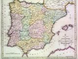 Map Of northern Spain and Portugal Map Of Spain Stock Photos Map Of Spain Stock Images Alamy