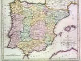 Map Of northern Spain and southern France Map Of Spain Stock Photos Map Of Spain Stock Images Alamy