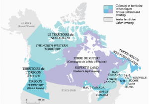 Map Of northern Us and southern Canada 1825 after the War Of 1812 Immigration to British north