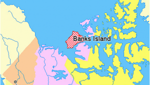 Map Of northwest Territory Canada File Map Indicating Banks island northwest Territories