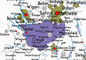 Map Of northwich Cheshire England Index Of Images area Maps