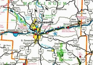 Map Of norwood Ohio Muskingum County Report 2 Zipit