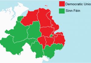 Map Of Nothern Ireland File northern Ireland assembly Election Results by