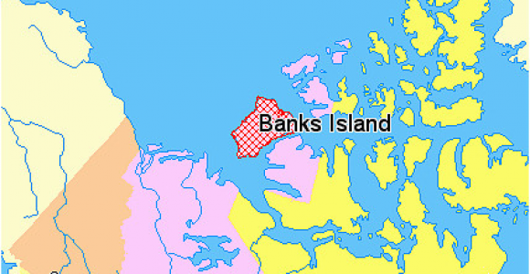 Map Of Nwt Canada File Map Indicating Banks island northwest Territories