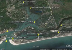 Map Of Oak island north Carolina north Carolina Kayak Fishing association View topic Aerial Pics