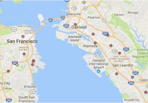 Map Of Oakland California Neighborhoods Oakland Crime Map Beautiful Oakland California Maps Directions