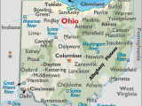 Map Of Ohio and Michigan with Cities Ohio Map Geography Of Ohio Map Of Ohio Worldatlas Com