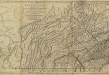 Map Of Ohio and Pa 1775 to 1779 Pennsylvania Maps