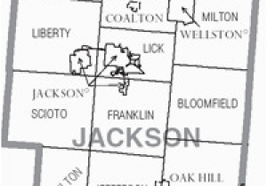 Map Of Ohio by County Jackson County Ohio Wikipedia