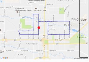 Map Of Ohio Districts 2019 Water tower District 5k Historic Hustle Medina Ohio