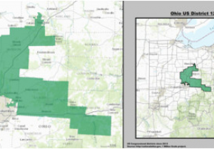 Map Of Ohio Districts Georgia S 5th Congressional District Revolvy