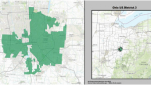 Map Of Ohio Districts Ohio S 3rd Congressional District Wikipedia