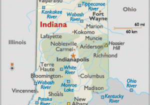 Map Of Ohio Indiana and Kentucky Indiana Map Geography Of Indiana Map Of Indiana Worldatlas Com