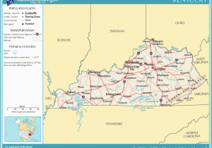 Map Of Ohio Kentucky and Indiana Printable Maps Reference