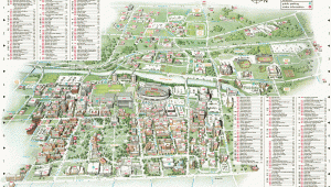 Map Of Ohio State University Campus Ohio State University Main Campus Map Maps Local Pinterest
