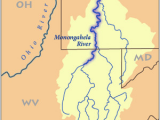 Map Of Ohio with Rivers Monongahela River Wikipedia