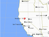 Map Of Ojai California town Of Paradise Ca Map Paradise California Ca 95967 95969