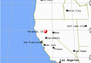 Map Of Ojai California town Of Paradise Ca Map Paradise California Ca 95967 95969