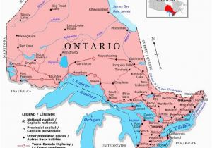 Map Of Ontario and Quebec Canada Ontario Map Canada Ontario Map Discover Canada Canada