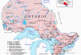 Map Of Ontario Canada Cities Guide to Canadian Provinces and Territories