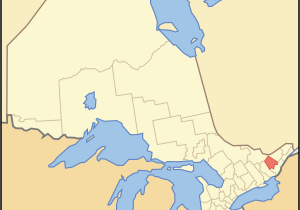 Map Of Ontario Canada Counties Lanark County Wikipedia