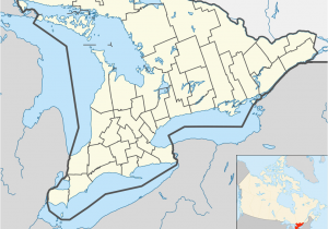 Map Of Ontario Canada with Cities Woodstock Ontario Wikipedia