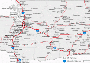 Map Of oregon and Washington Coast Map Of Washington Cities Washington Road Map