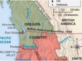 Map Of oregon Country oregon Country Map 1846 Map Of the oregon Country and Travel