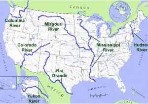 Map Of oregon Rivers and Lakes United States Geography Rivers