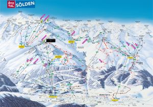 Map Of oregon Ski Resorts solden Austria Piste Map Free Downloadable Piste Maps