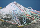 Map Of oregon Ski Resorts Trail Map