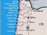 Map Of oregon towns Washington and oregon Coast Map Travel Places I D Love to Go