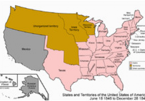 Map Of oregon Trail 1850 Outline Of oregon Territorial Evolution Wikipedia