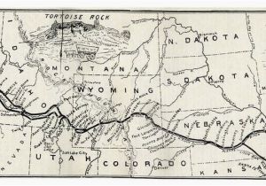 Map Of oregon Trail with Landmarks Map Of the oregon Trail with Landmarks Secretmuseum