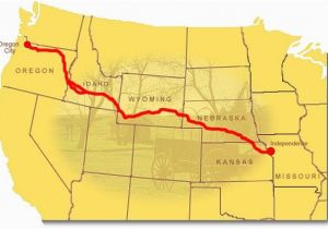 Map Of oregon Trail with Landmarks Maps oregon National Historic Trail U S National Park Service