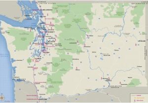 Map Of oregon Washington Coast Maps Visit Seattle