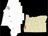 Map Of oregon with Counties Bunker Hill oregon Wikipedia