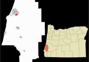 Map Of oregon with Counties Bunker Hill oregon Wikipedia
