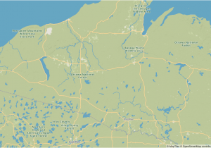 Map Of Ottawa County Michigan Ottawa National forest Land Patents the Land Patentsa