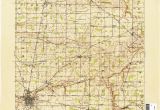 Map Of Ottawa Ohio Ohio Historical topographic Maps Perry Castaa Eda Map Collection