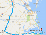 Map Of Outer Banks Of north Carolina How to Avoid the Traffic On Your Drive to the Outer Banks Updated