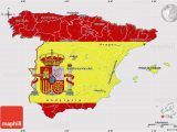 Map Of Oviedo Spain Flag Map Of Spain