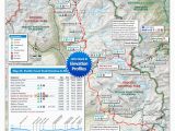 Map Of Pacific Crest Trail In southern California Pacific Crest Trail Pocket atlas Blackwoods Press