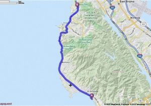 Map Of Pacifica California Driving Directions From 347 Mirada Rd Half Moon Bay California