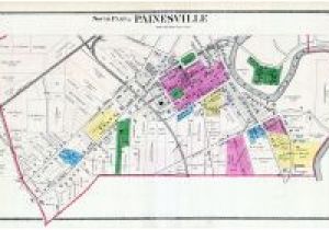 Map Of Painesville Ohio Historic Map Works Residential Genealogy A